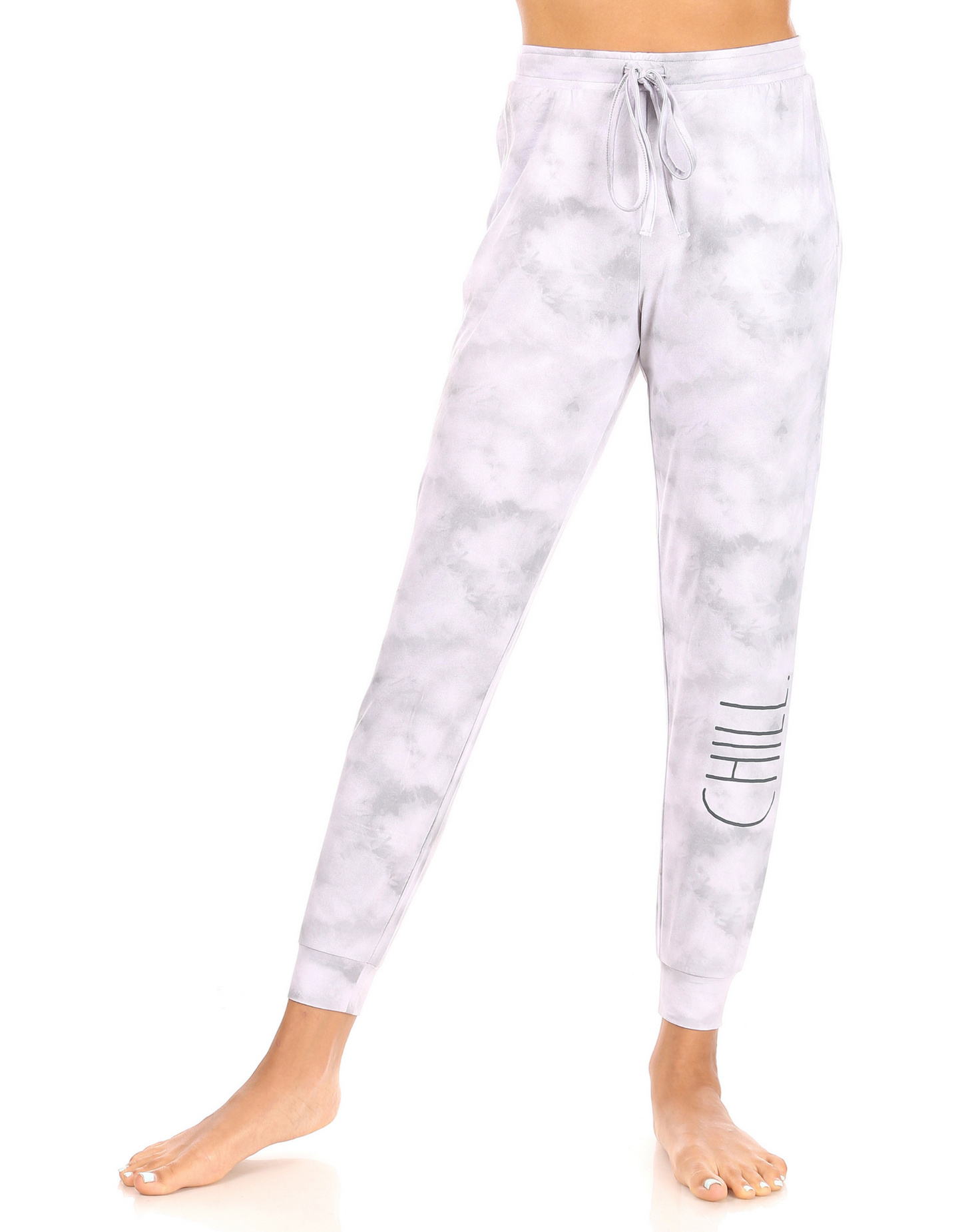 Women's "CHILL" Drawstring Jogger with Pockets - Rae Dunn Wear