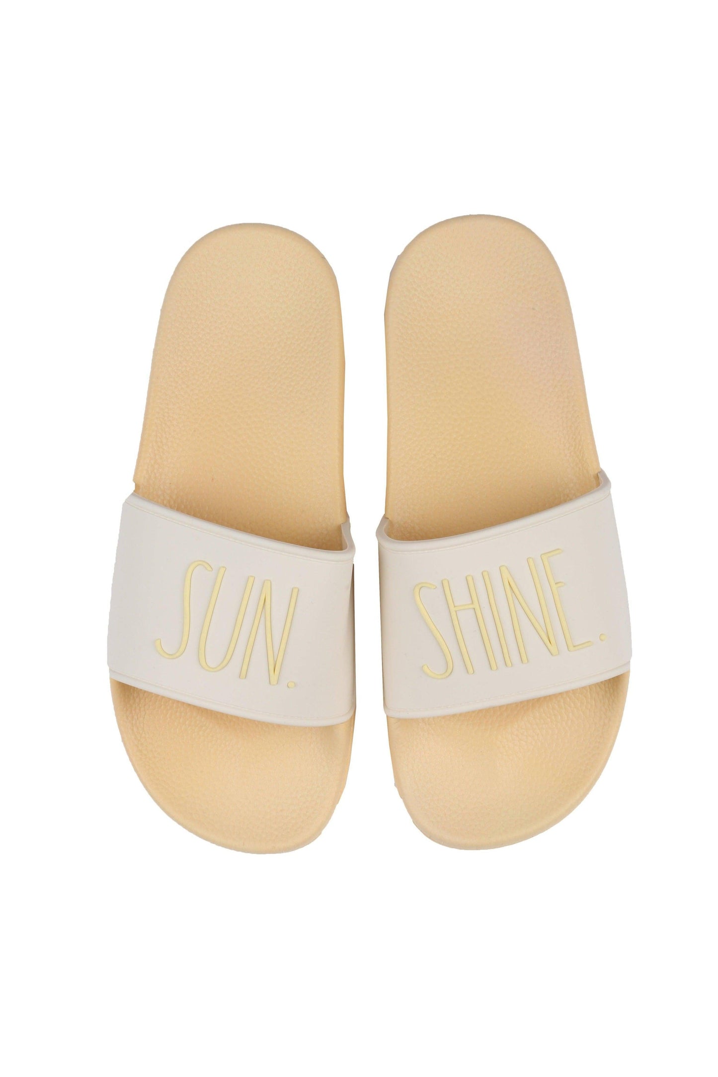 Women's "SUNSHINE" Pool Slides - Rae Dunn Wear
