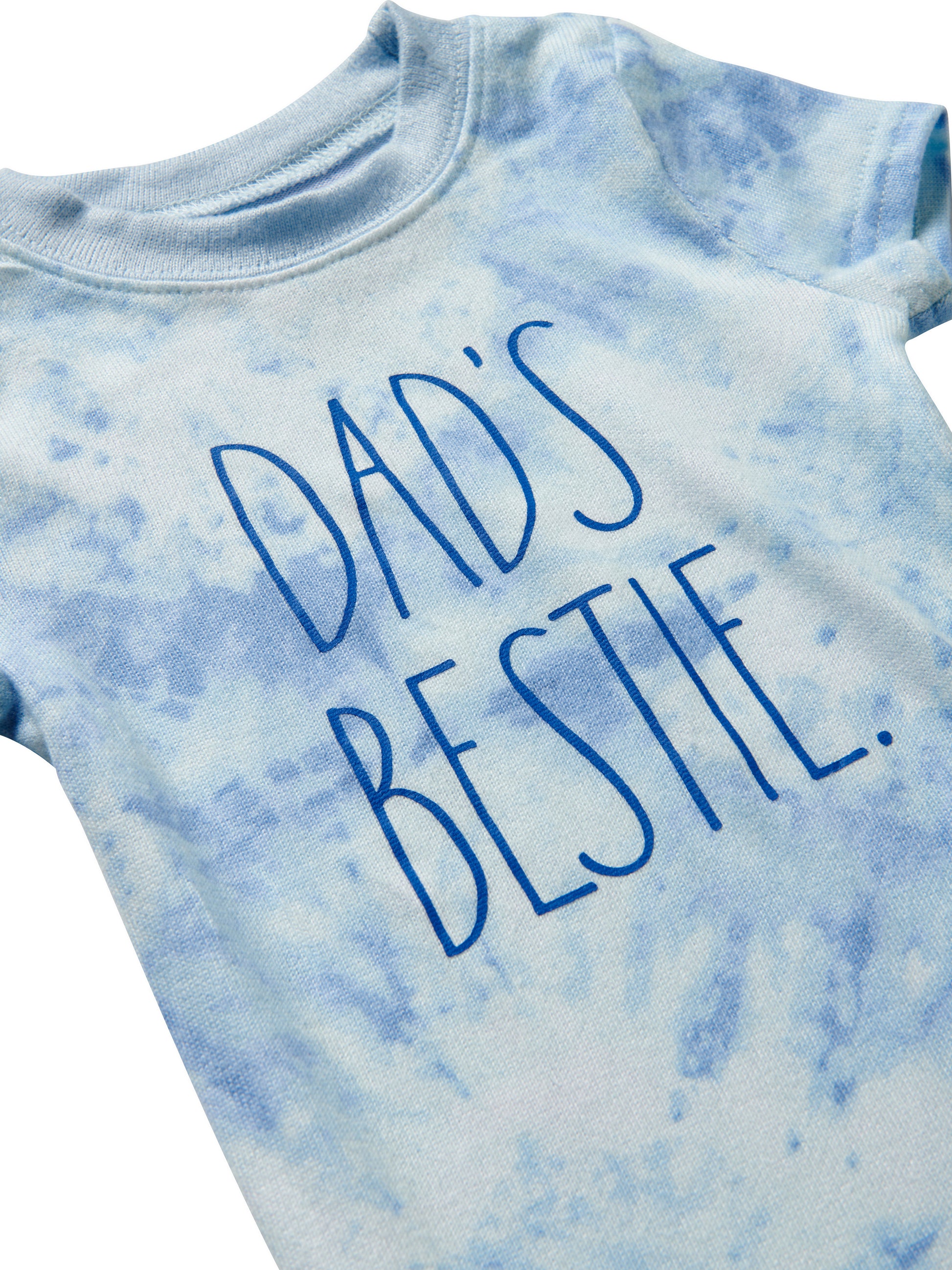 Boy's "DADS BESTIE" Short Sleeve Tee and Jogger Pajama Set - Rae Dunn Wear - B Pant Set