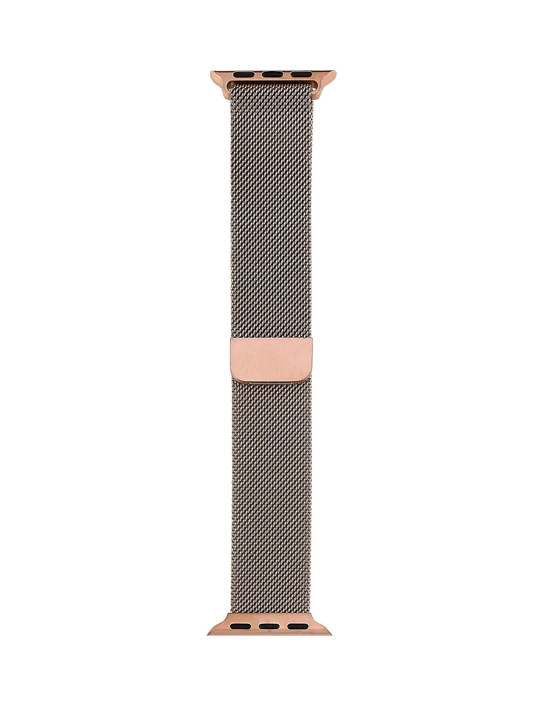 Rae Dunn Apple Watch Straps Set of 3 Fits 38mm 40mm Mesh, Silicone, Link in Rose Gold - Rae Dunn Wear