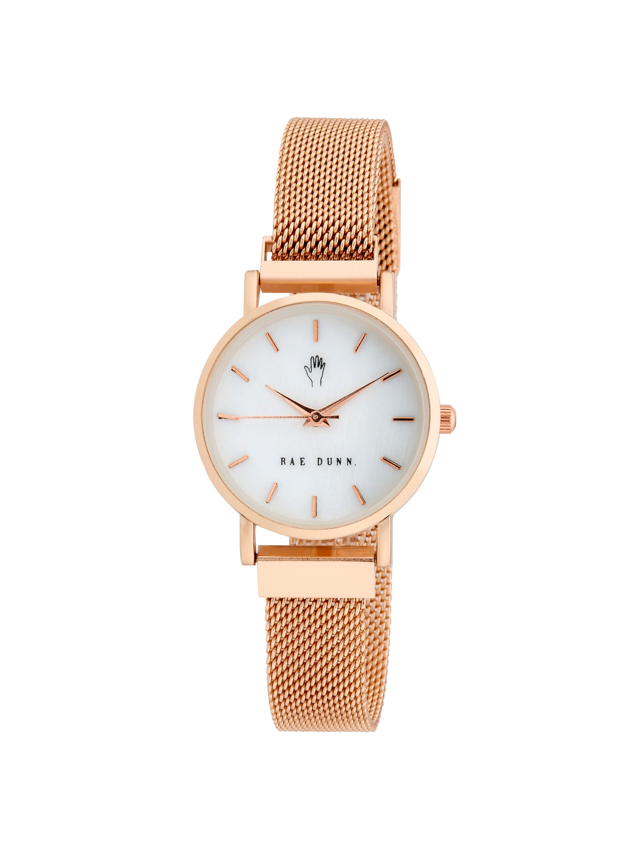 Small face rose hot sale gold watch