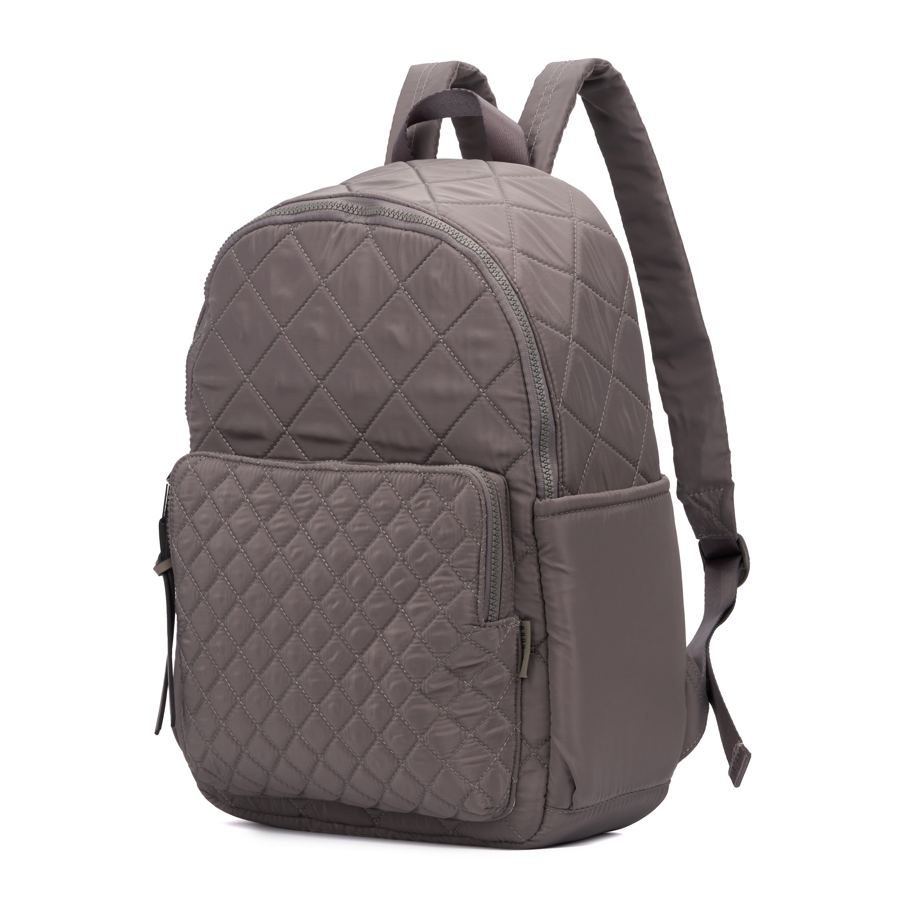 Nylon quilted backpack sale