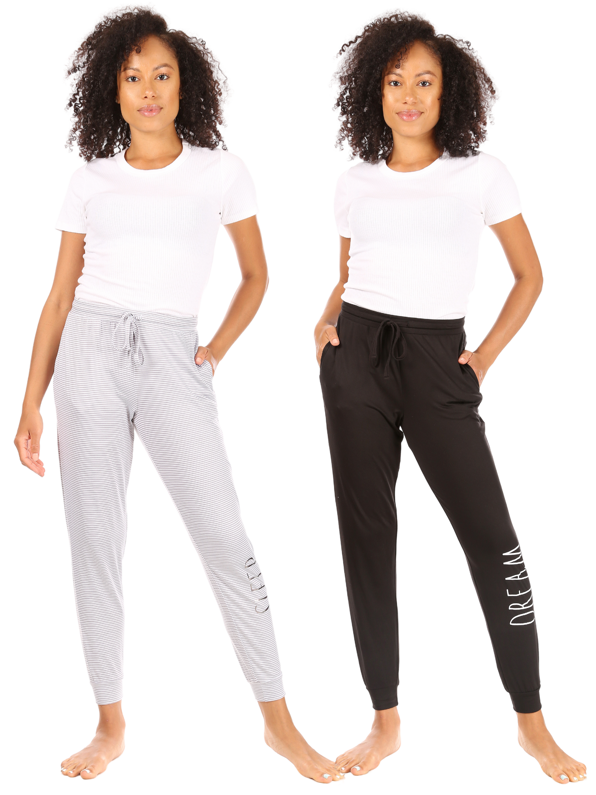 Lucky Brand Womens Front Pockets Lounge Pant 2 Pack