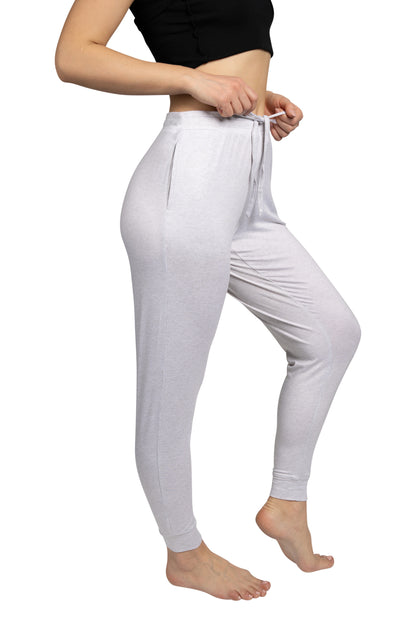 Women's "SWEET DREAMS" Jogger Pajama Pants with Pockets and Drawstring Made of Recycled Fabric