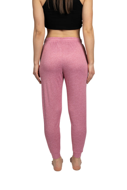 Women's "CHEERS" Jogger Pajama Pants with Pockets and Drawstring Made of Recycled Fabric