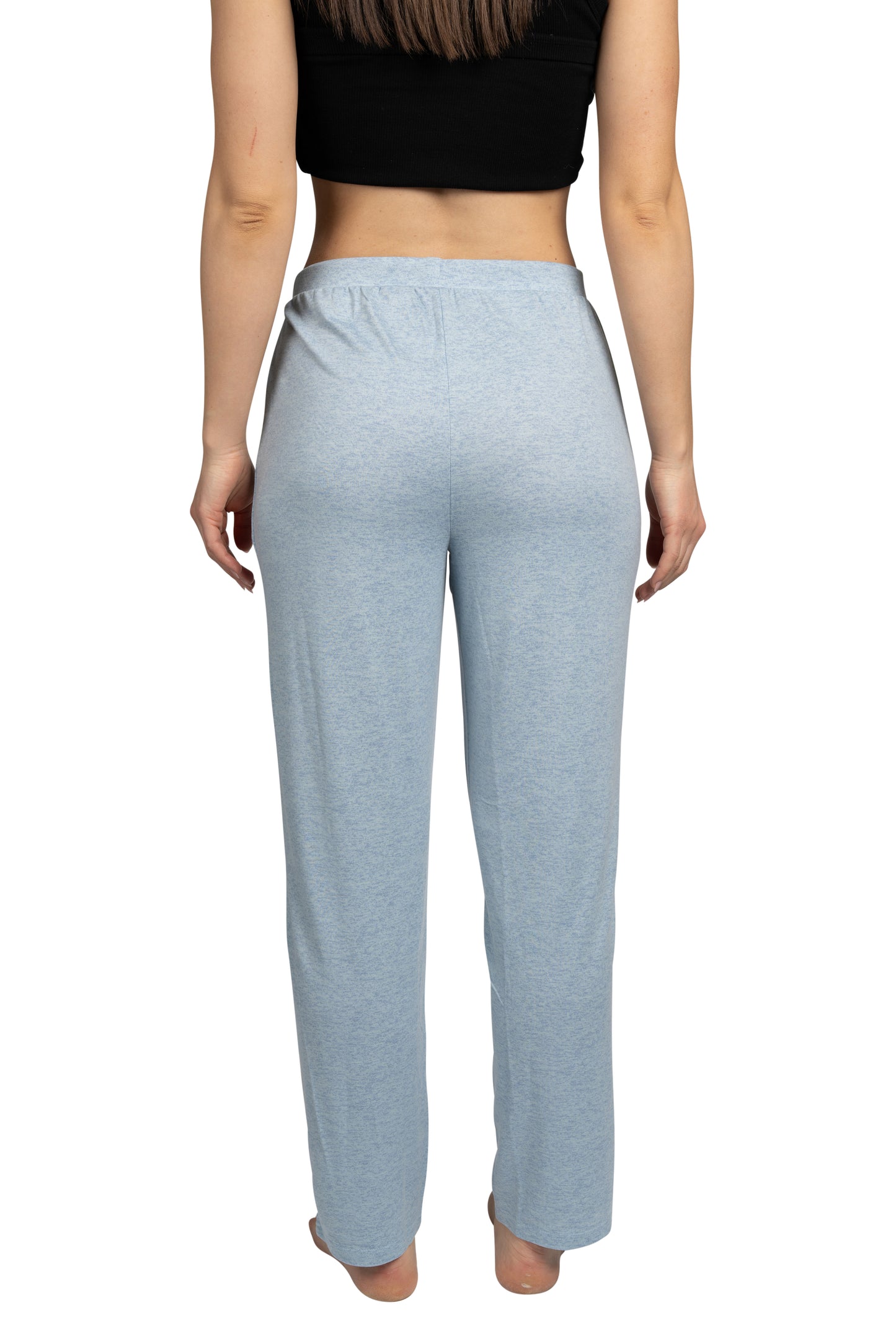 Women's "COMFY" Tapered Leg Drawstring Pajama Pants with Pockets and Graphic Text