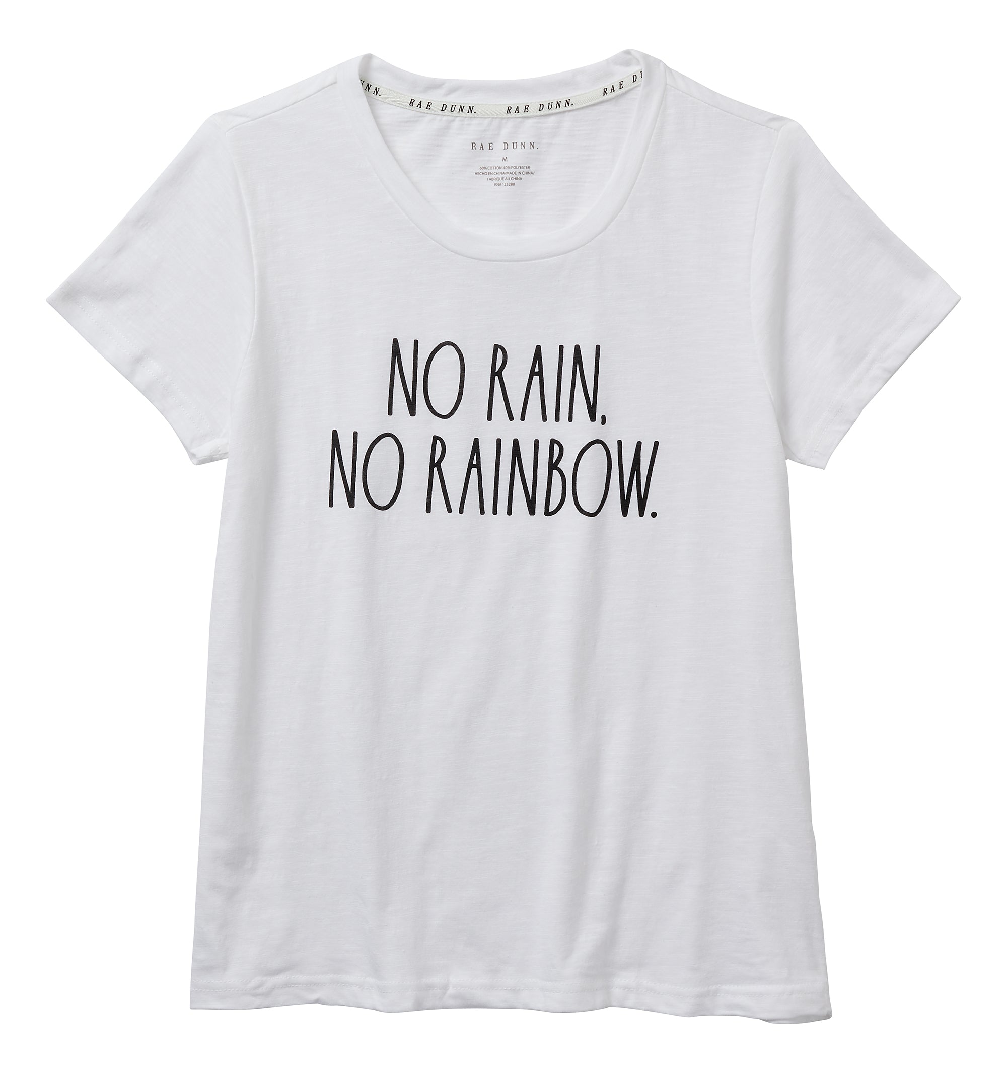 no rain no rainbow ストア t シャツ