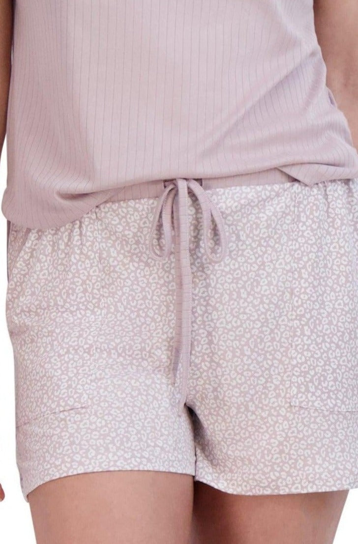 Ribbed pajama online shorts