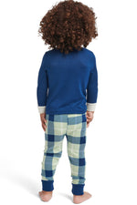 Load image into Gallery viewer, Boys&#39; &quot;HANDSOME&quot; Long Sleeve Top and Jogger Pajama Set - Rae Dunn Wear
