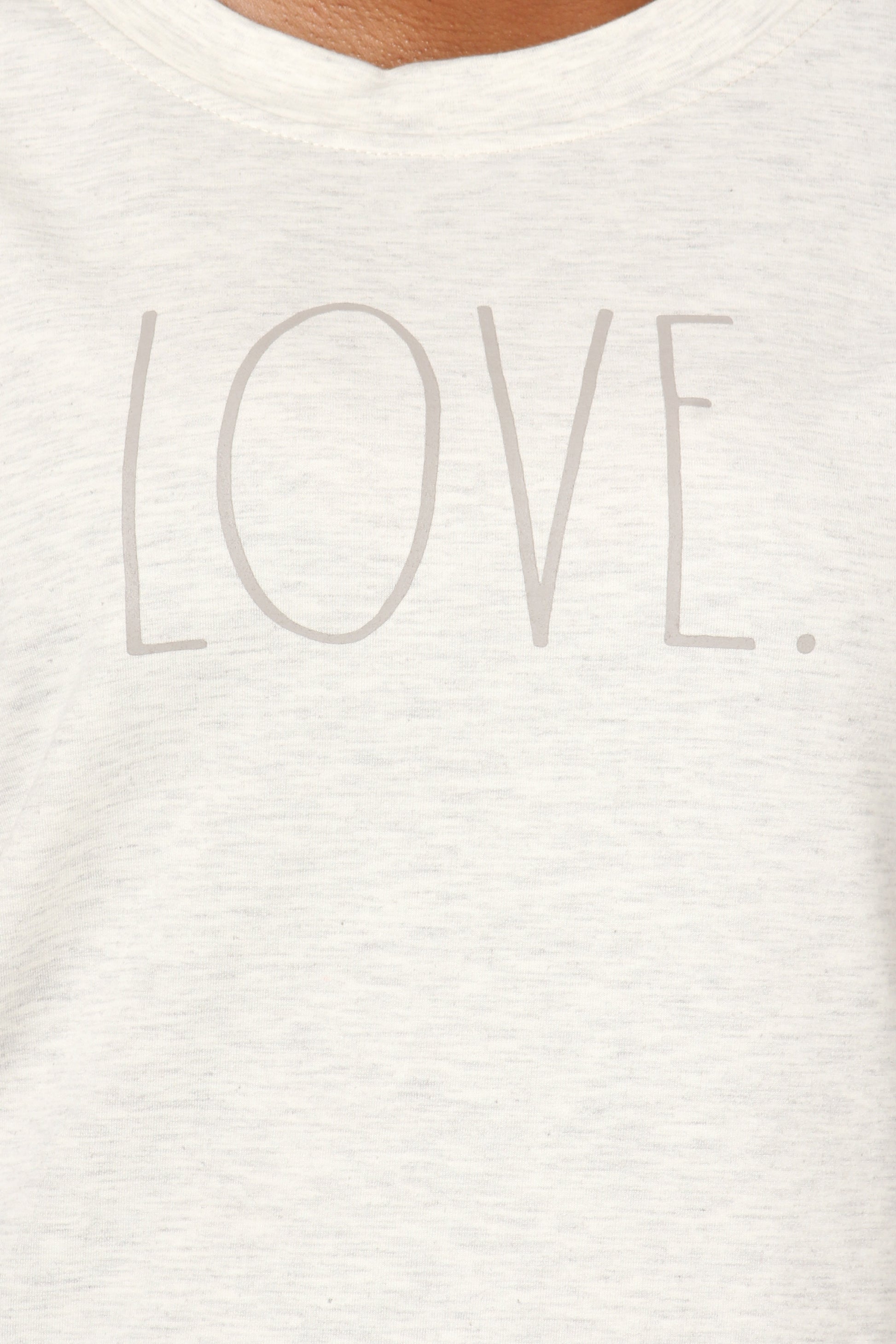 Women's "LOVE" Oversized Drop Sleeve T-Shirt - Rae Dunn Wear
