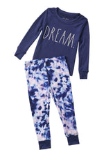 Load image into Gallery viewer, Girls&#39; &quot;DREAM&quot; Long Sleeve Top and Joggers Pajama Set - Rae Dunn Wear
