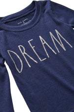 Load image into Gallery viewer, Girls&#39; &quot;DREAM&quot; Long Sleeve Top and Joggers Pajama Set - Rae Dunn Wear
