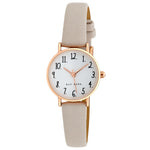 Load image into Gallery viewer, Rae Dunn Women&#39;s Small Round Face Vegan Leather Strap Watch - Rae Dunn Wear
