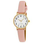 Load image into Gallery viewer, Rae Dunn Women&#39;s Small Round Face Vegan Leather Strap Watch - Rae Dunn Wear
