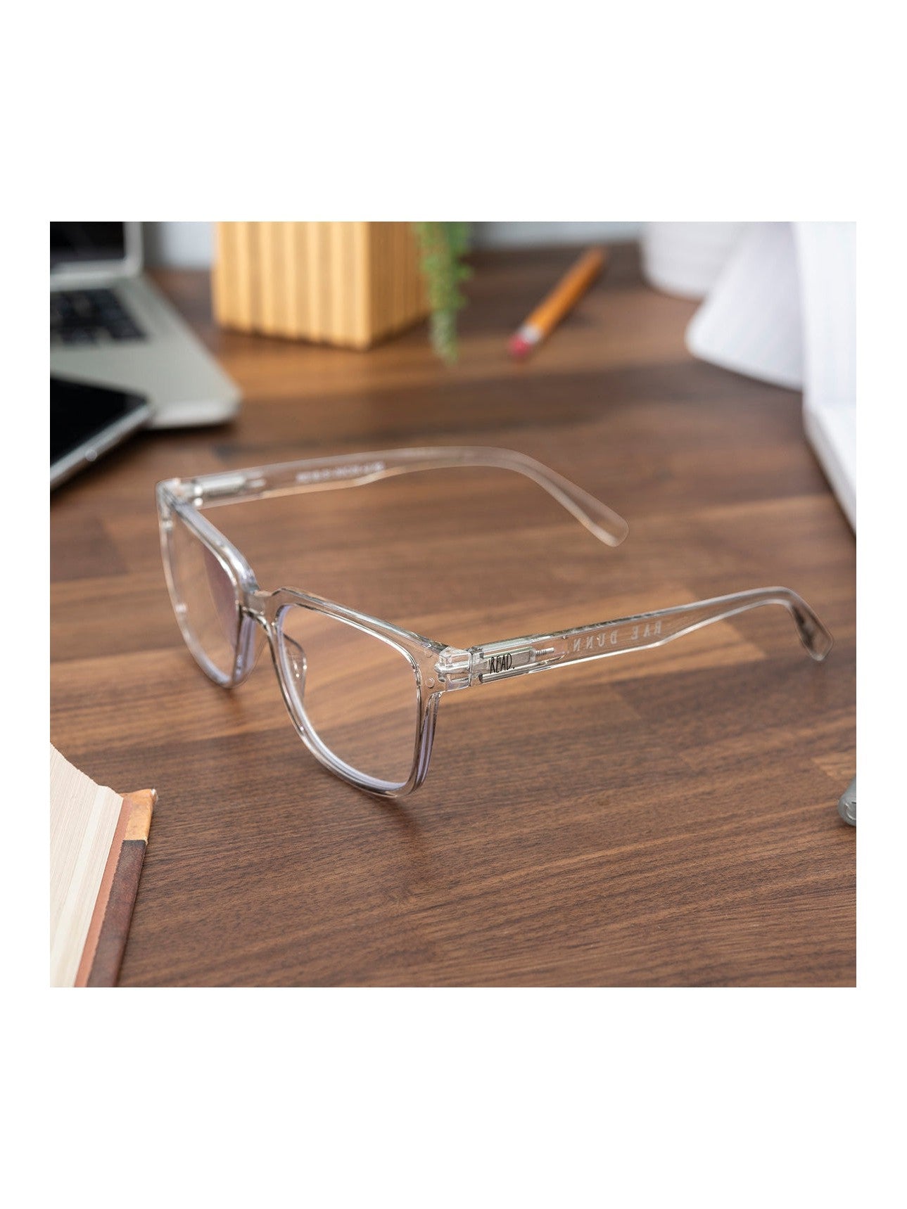 NALA 3-Pack Premium Reading Glasses with "READ MORE" Signature Font Hard casse - Rae Dunn Wear