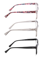 Load image into Gallery viewer, BELLA 3-Pack Premium Reading Glasses with &quot;LOOK&quot; Signature Font - Rae Dunn Wear
