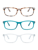 Load image into Gallery viewer, LOU 3-Pack Premium Reading Glasses with &quot;FOCUS&quot; Signature Font - Rae Dunn Wear
