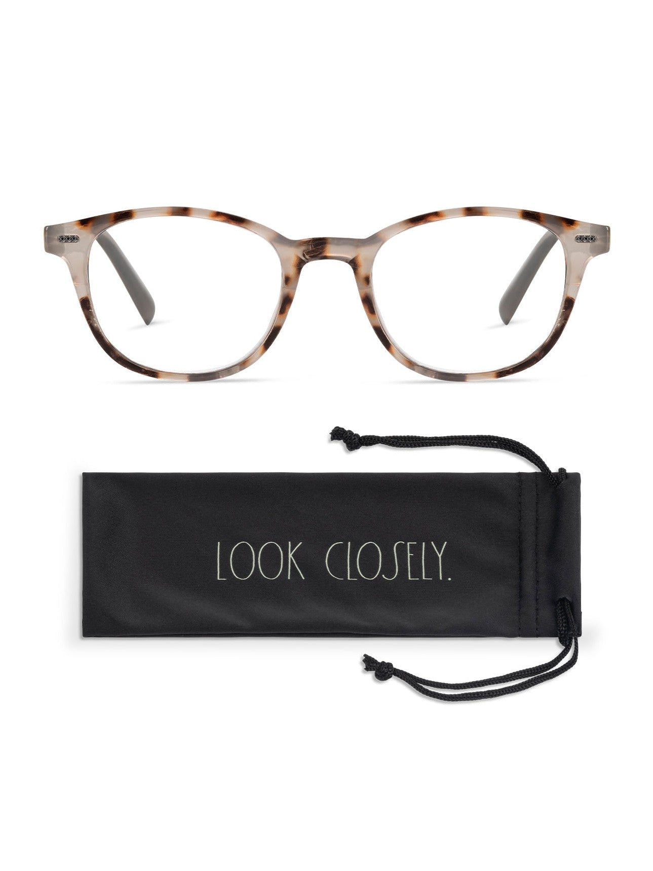 ELIZA Blue Light Blocking Reading Glasses with "LOOK CLOSELY" Signature - Rae Dunn Wear