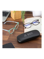 Load image into Gallery viewer, MARIE 2-Pack Blue Light Blocking Reading Glasses with &quot;SEE BEAUTY&quot; Signature Font Hard Case - Rae Dunn Wear
