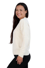 Load image into Gallery viewer, Women&#39;s Embroidered &quot;COZY&quot; Chenille Sweater - Rae Dunn Wear
