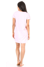 Load image into Gallery viewer, Women&#39;s &quot;COOL MOM&quot; Short Sleeve HiLo Nightshirt - Rae Dunn Wear
