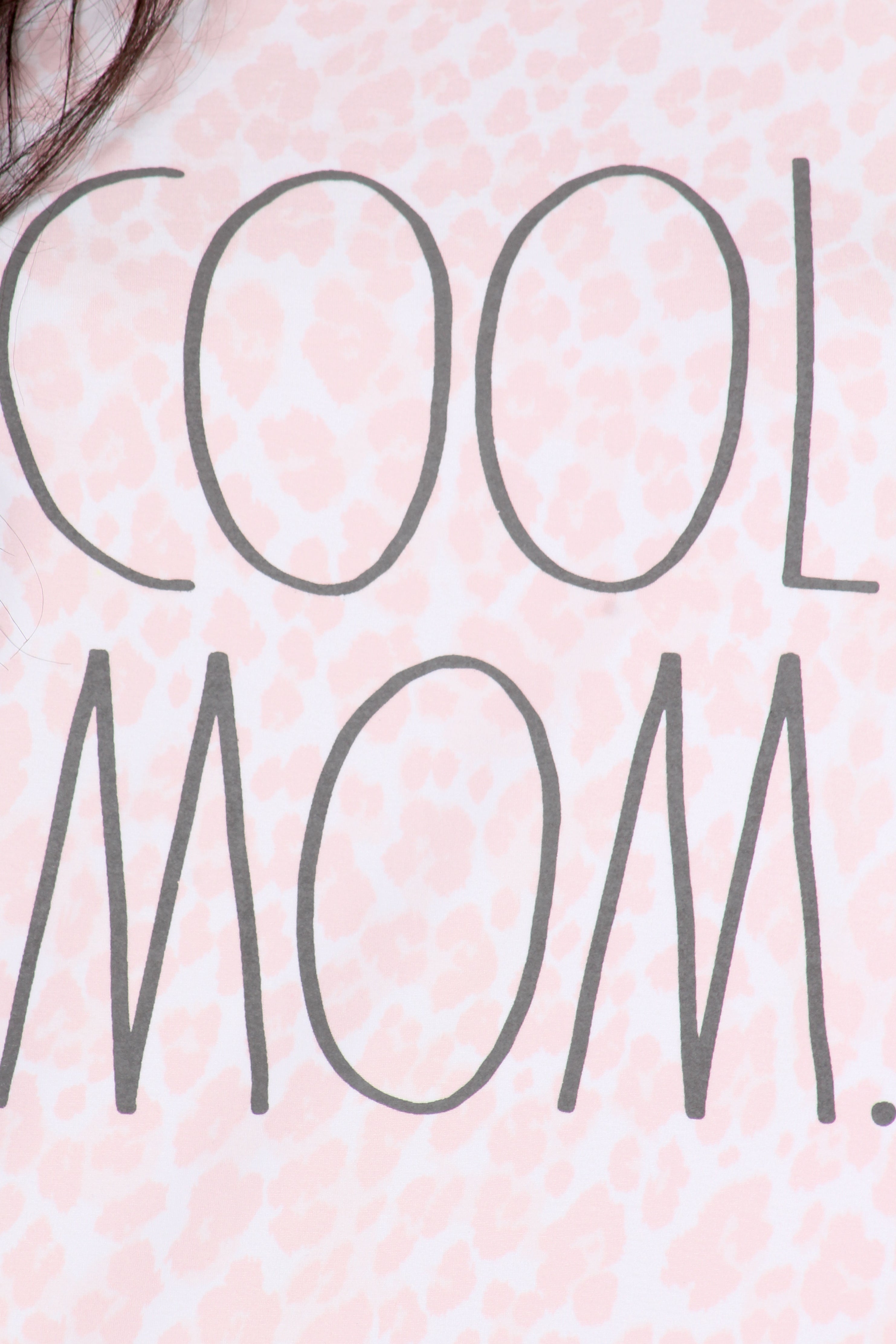 Women's "COOL MOM" Short Sleeve HiLo Nightshirt - Rae Dunn Wear