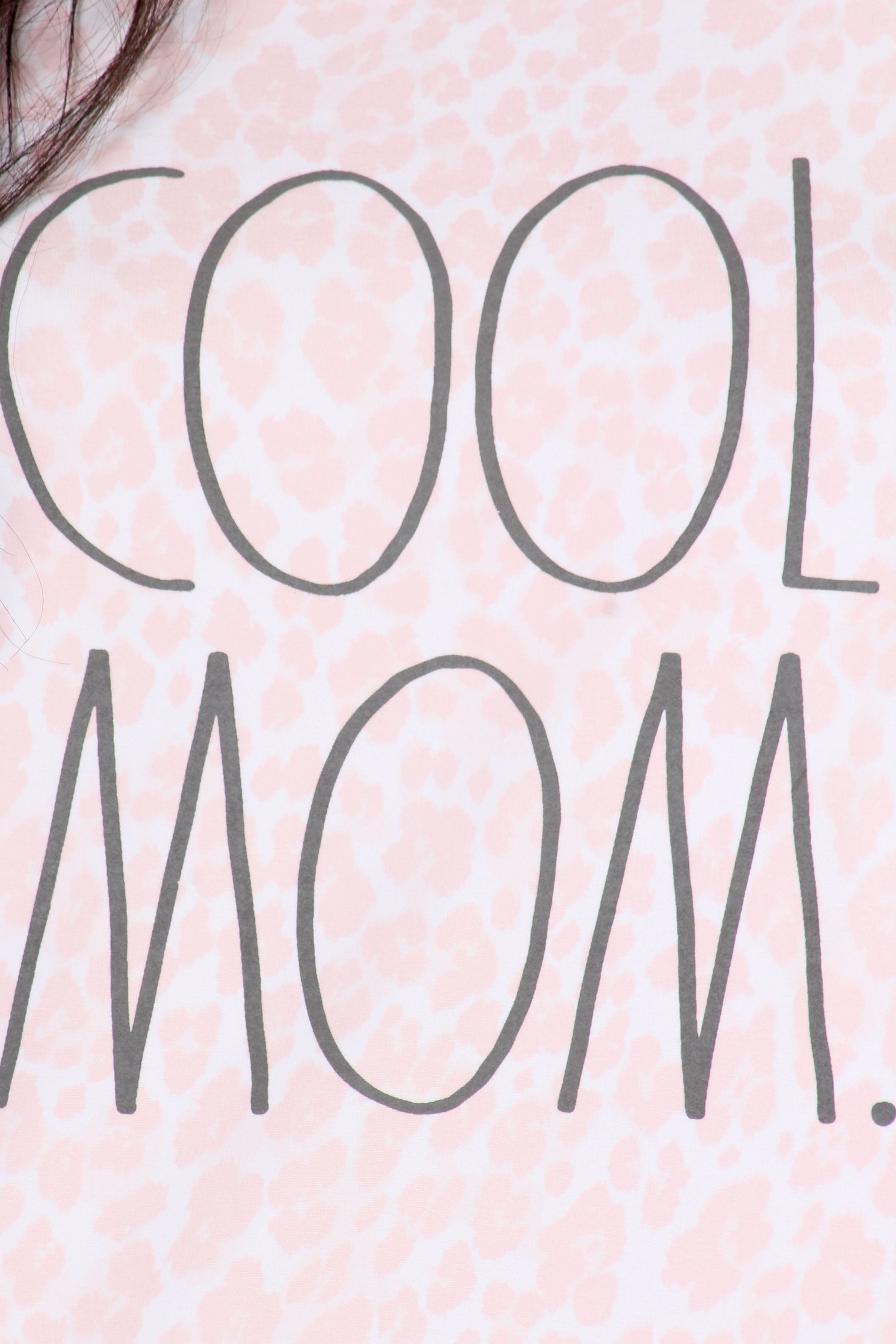 Women's "COOL MOM" Short Sleeve HiLo Nightshirt - Rae Dunn Wear