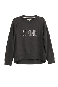 Women's "BE KIND" Studio Raglan Sweatshirt - Shop Rae Dunn Apparel and Sleepwear