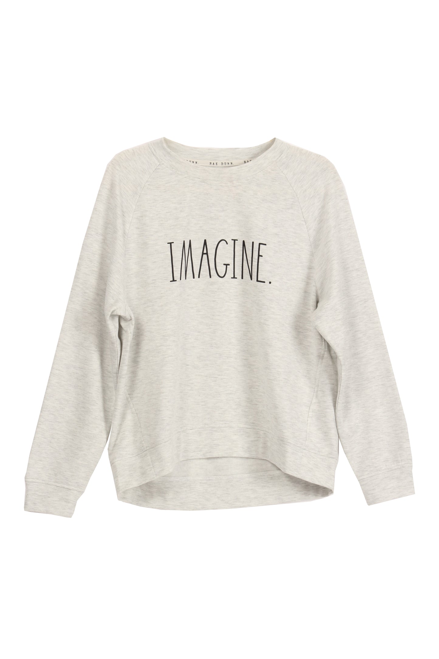 Women's "IMAGINE" Studio Raglan Sweatshirt - Shop Rae Dunn Apparel and Sleepwear