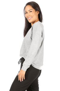 Women's "BOSS LADY" Classic Pullover Sweatshirt - Rae Dunn Wear