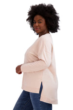 Load image into Gallery viewer, Women&#39;s Plus Size &quot;LOVE&quot; HiLo Pullover Sweatshirt - Rae Dunn Wear
