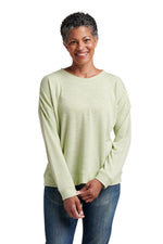 Load image into Gallery viewer, Women&#39;s Knit Terry Pullover Sweatshirt - Rae Dunn Wear
