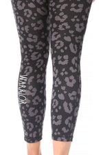 Load image into Gallery viewer, Women&#39;s &quot;WARRIOR&quot; High-Waisted Performance Legging with Two Side Pockets - Rae Dunn Wear
