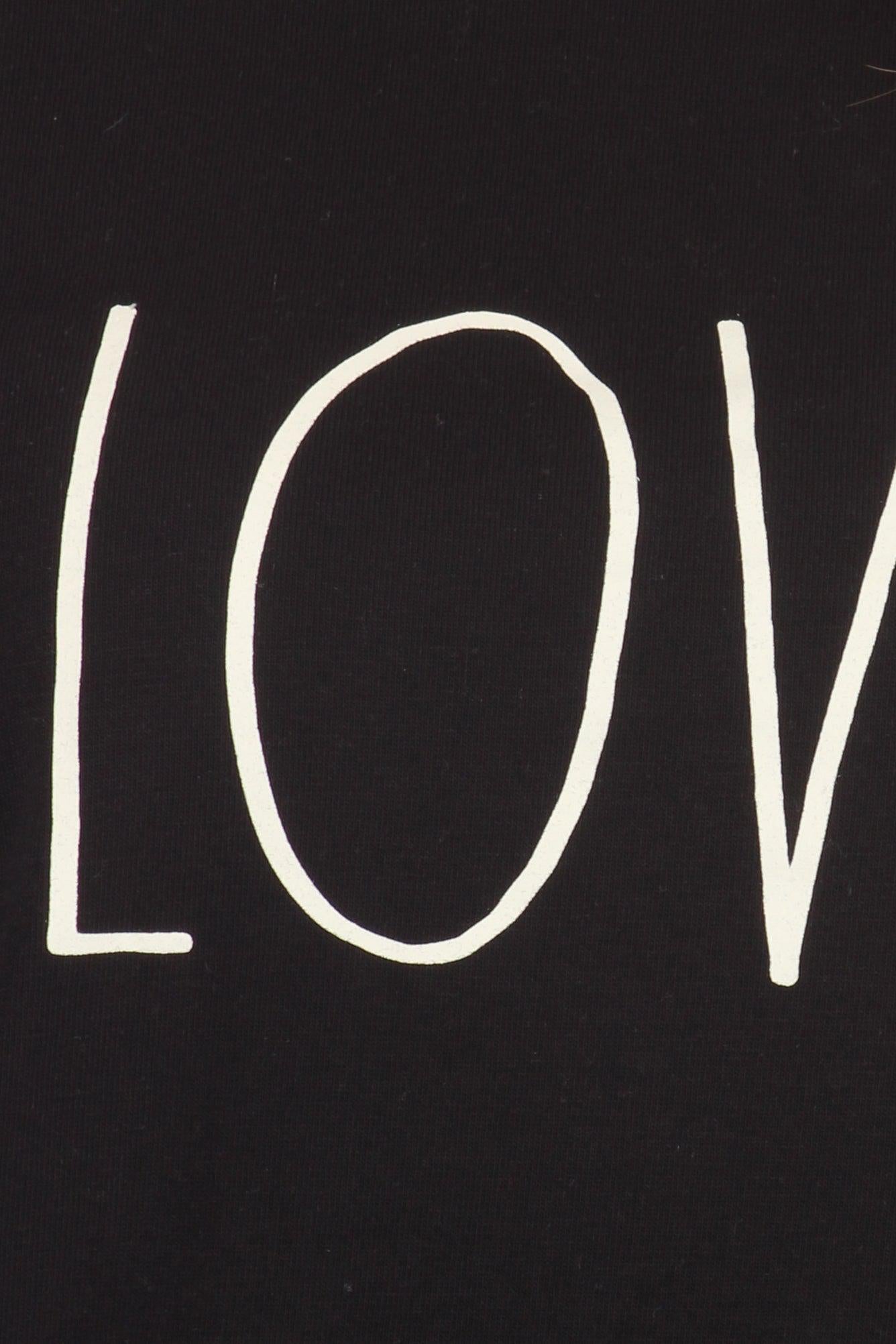 Women's "LOVE" Short Sleeve Icon T-Shirt - Rae Dunn Wear
