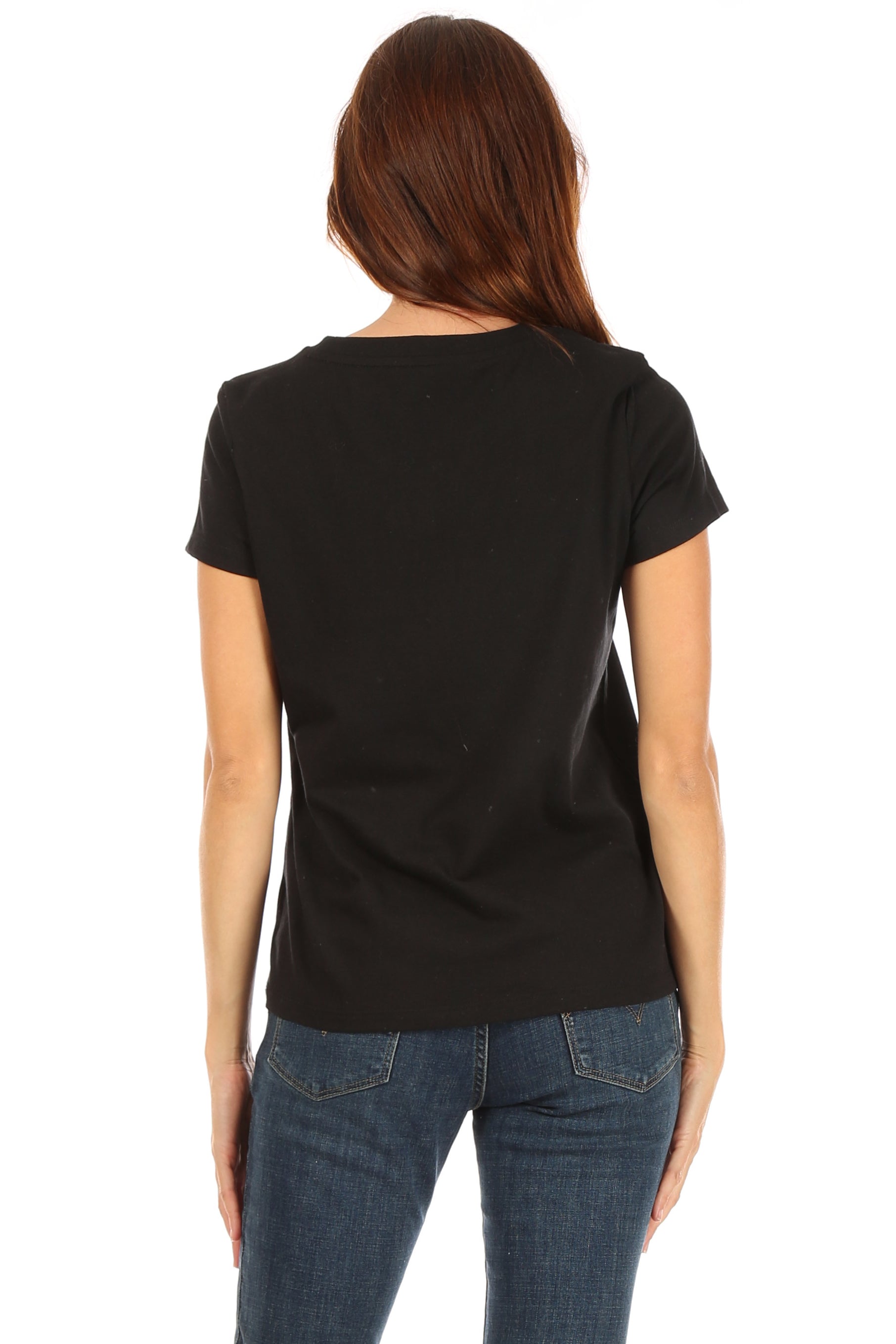 Women's "HAPPY" Short Sleeve Icon T-Shirt - Shop Rae Dunn Apparel and Sleepwear