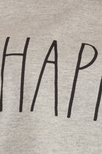 Load image into Gallery viewer, Women&#39;s &quot;HAPPY&quot; Short Sleeve Icon T-Shirt - Shop Rae Dunn Apparel and Sleepwear
