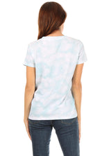 Load image into Gallery viewer, Women&#39;s &quot;LUCKY&quot; Short Sleeve Icon T-Shirt - Shop Rae Dunn Apparel and Sleepwear
