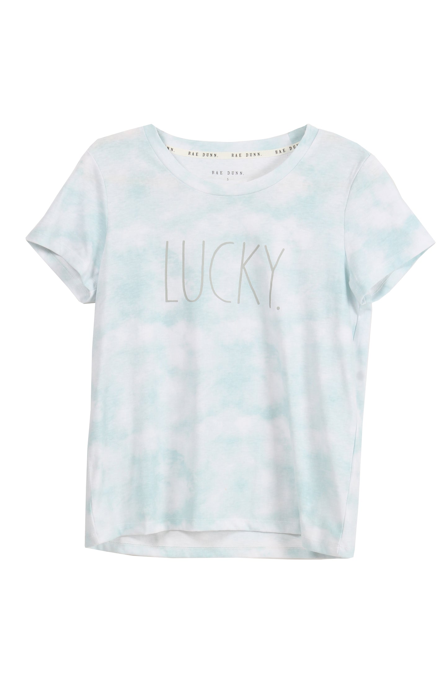 Women's "LUCKY" Short Sleeve Icon T-Shirt - Shop Rae Dunn Apparel and Sleepwear