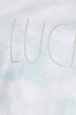Load image into Gallery viewer, Women&#39;s &quot;LUCKY&quot; Short Sleeve Icon T-Shirt - Shop Rae Dunn Apparel and Sleepwear
