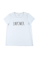 Load image into Gallery viewer, Women&#39;s &quot;EMPOWER&quot; Short Sleeve Icon T-Shirt - Shop Rae Dunn Apparel and Sleepwear
