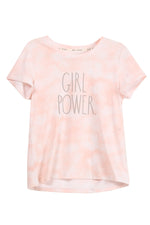 Load image into Gallery viewer, Women&#39;s &quot;GIRL POWER&quot; Short Sleeve Icon T-Shirt - Shop Rae Dunn Apparel and Sleepwear
