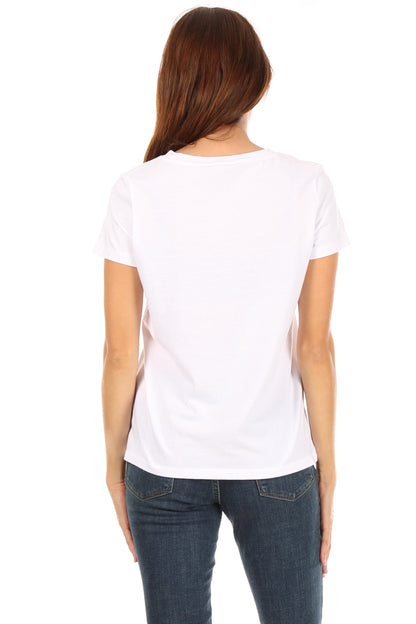 Women's "GRATEFUL" Short Sleeve Icon T-Shirt - Shop Rae Dunn Apparel and Sleepwear