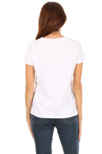 Load image into Gallery viewer, Women&#39;s &quot;GRATEFUL&quot; Short Sleeve Icon T-Shirt - Shop Rae Dunn Apparel and Sleepwear
