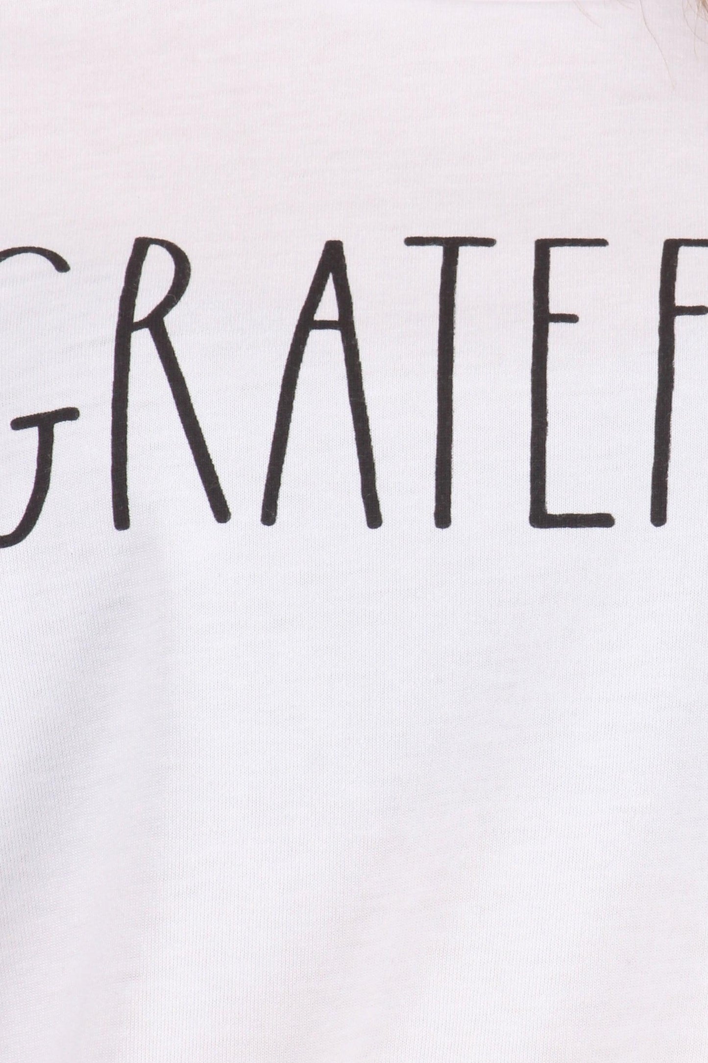 Women's "GRATEFUL" Short Sleeve Icon T-Shirt - Shop Rae Dunn Apparel and Sleepwear