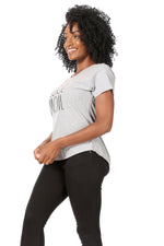Load image into Gallery viewer, Women&#39;s &quot;COOL MOM&quot; Short Sleeve Shirttail Hem T-Shirt - Rae Dunn Wear
