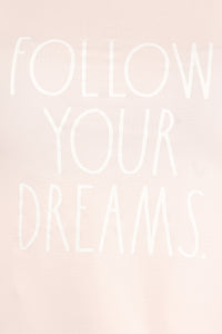Women's "FOLLOW YOUR DREAMS" Tank and Short Pajama Set - Rae Dunn Wear