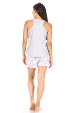 Load image into Gallery viewer, Women&#39;s &quot;RUNS ON COFFEE&quot; Tank and Short Pajama Set - Rae Dunn Wear
