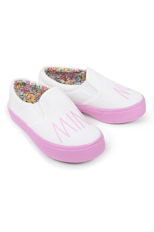 Girl's MINI ME Slip On Sneakers - Rae Dunn Wear